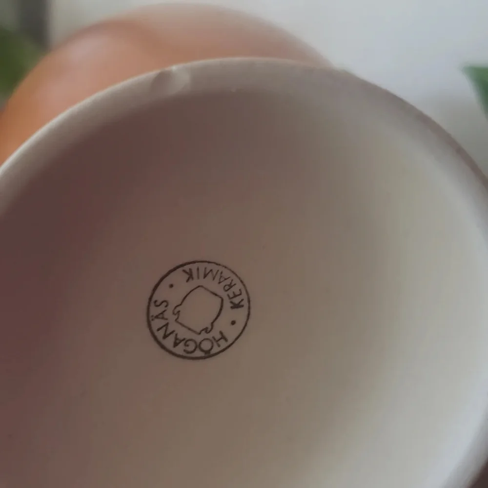 Hoganas Keramik Stoneware MCM Vintage  Footed mug - Picture 5 of 6